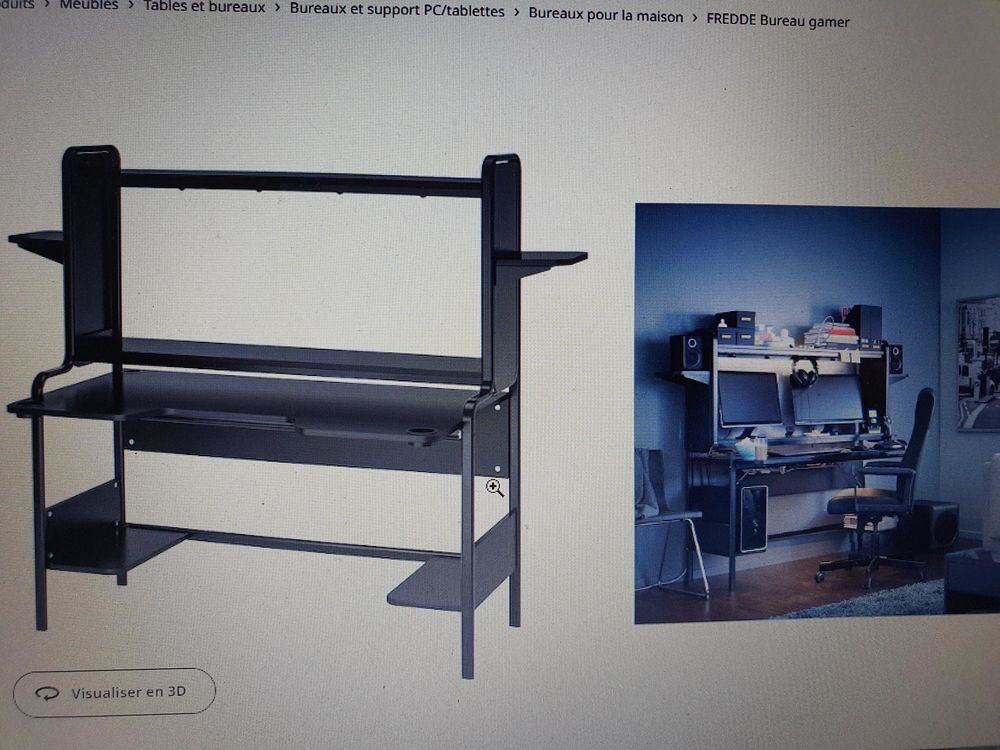 Bureau "gamer" ou autre usage Meubles