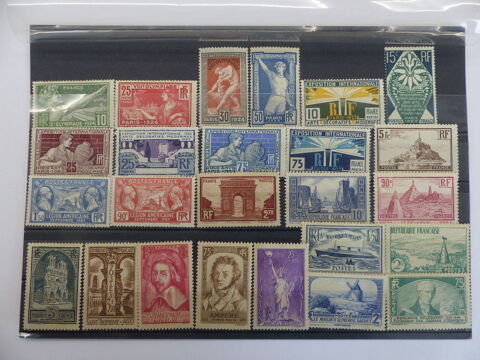LOT  DE  TIMBRES  NEUFS  *  COTE  440 € 39 Le Havre (76)
