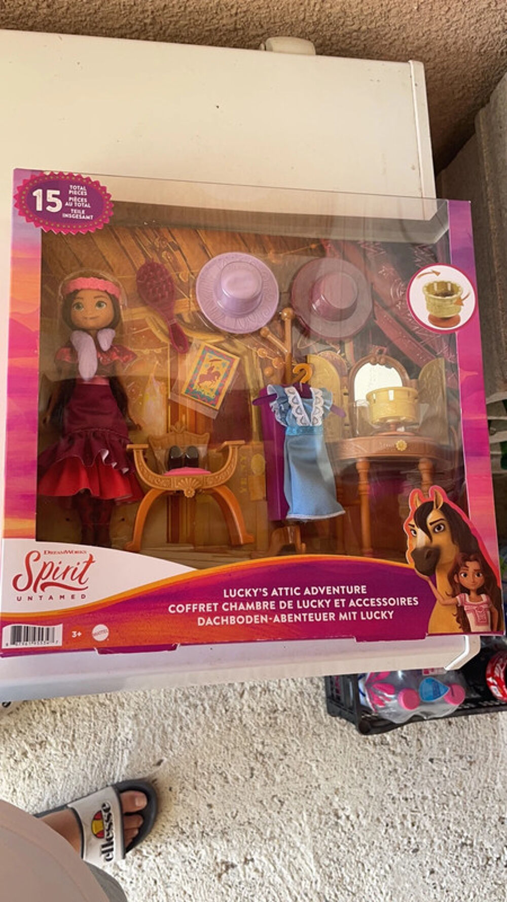 Coffret Spirit Chambre De Lucky 15 pi&egrave;ces Jeux / jouets