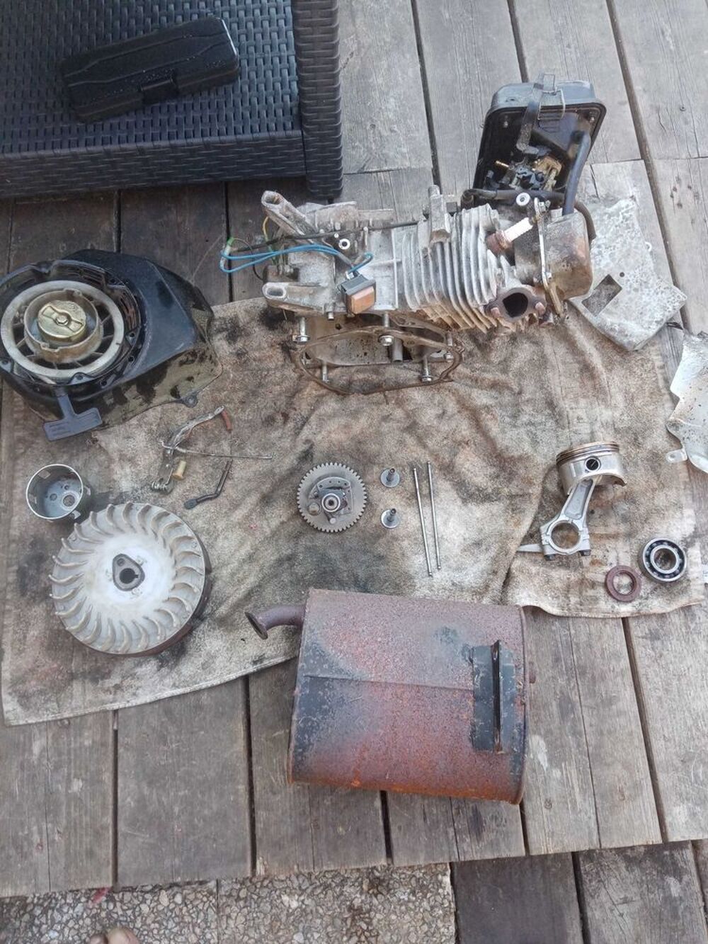 pi&egrave;ces pour groupe &eacute;lectrog&egrave;ne Parkside Bricolage