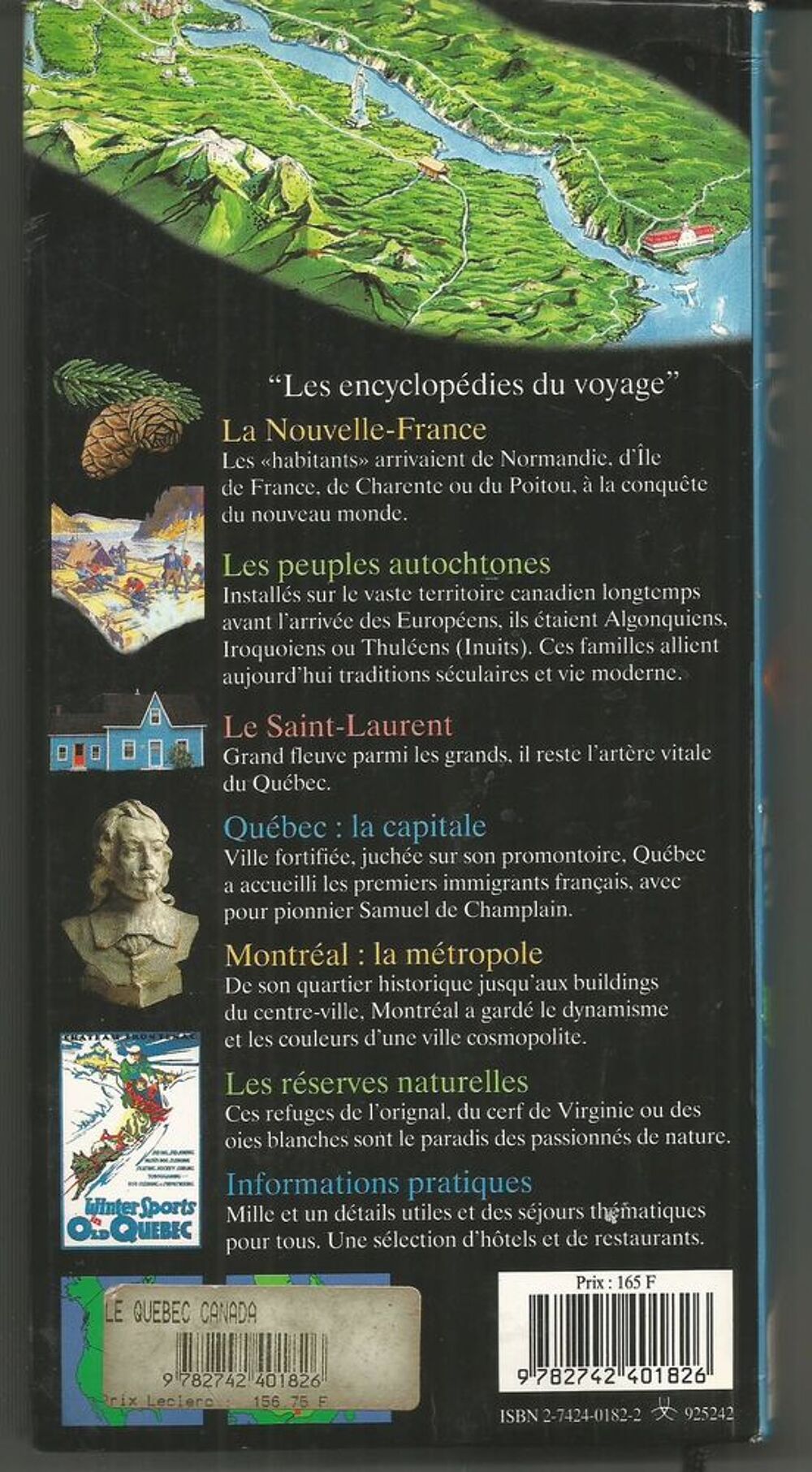 QUEBEC - CANADA - Guides Gallimard - Edition de 1996 Livres et BD