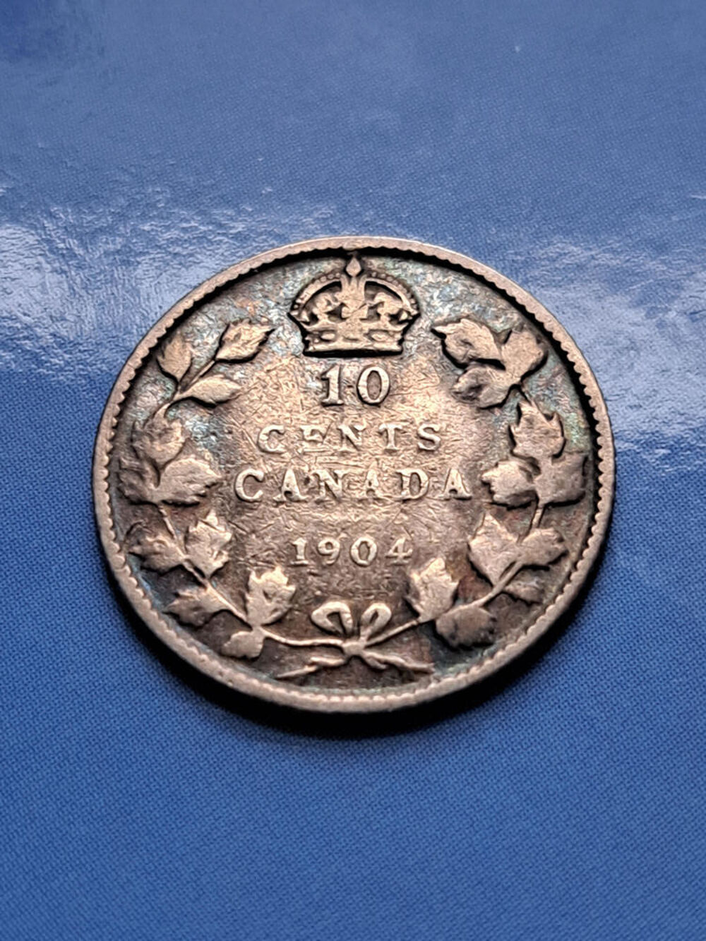 1904 Canada 10 centimes argent 
