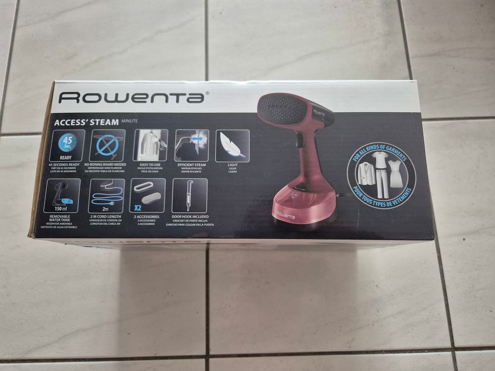 D&eacute;froisseur Rowenta Access haut de gamme Electroménager