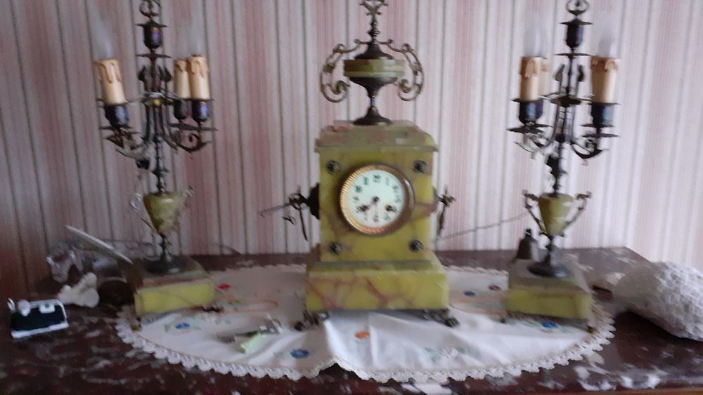 Pendule style victorienne 