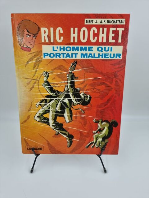 Livre bande dessin�e Ric Hochet : L'Homme qui Portait Malheu 1 Vulbens (74)