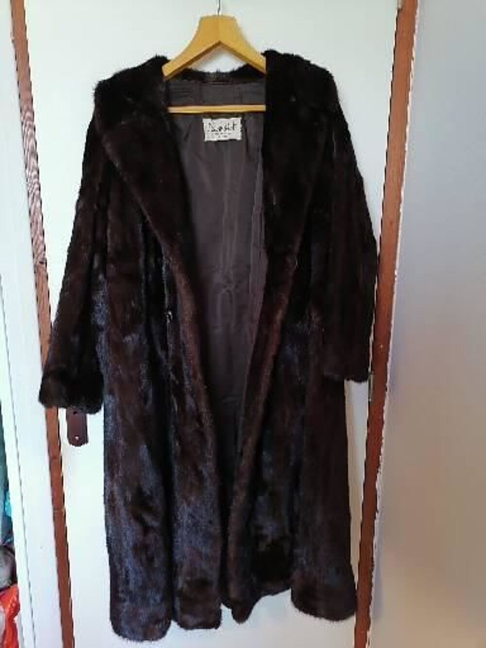 Long Manteau vison DEMARET Vêtements