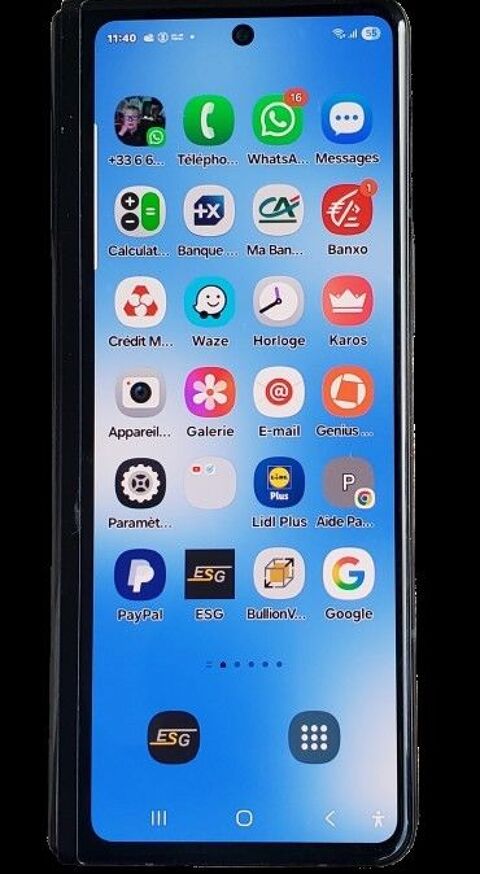 Samsung Z Fold 3 �tat ext�rieur parfait vendu pour pi�ces 180 Massy (91)