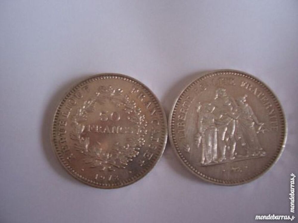 3 PIECES DE 50 FRS DE 1978 ET 1976 