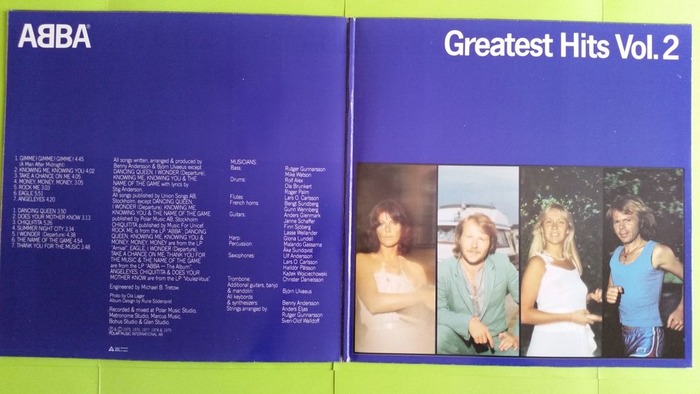 ABBA CD et vinyles