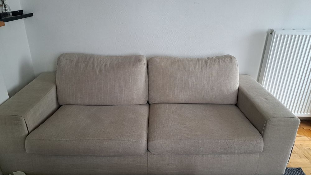 Canap&eacute; beige poltronesofa 2/3 places Meubles