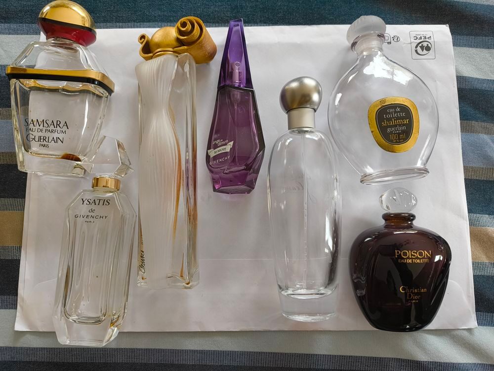 Flacons vides et miniatures 