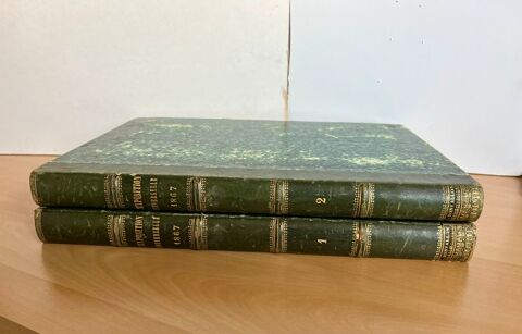 Lot 2 livres exposition universelle de Paris 1867 550 Juign�-sur-Loire (49)