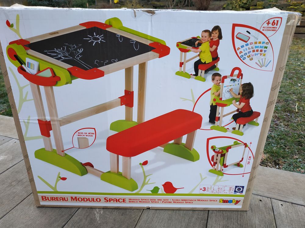 BUREAU &eacute;colier SMOBY Mobilier enfants