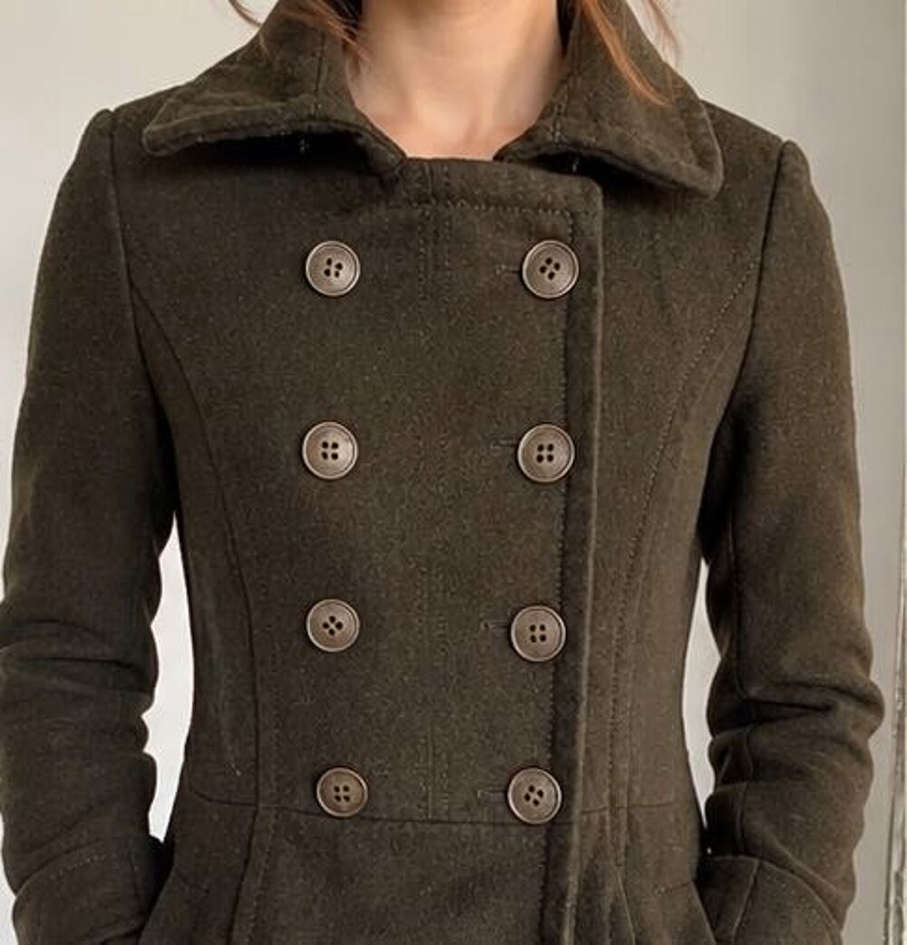 Manteau laine chaud Kenneth Cole xs/s Vêtements