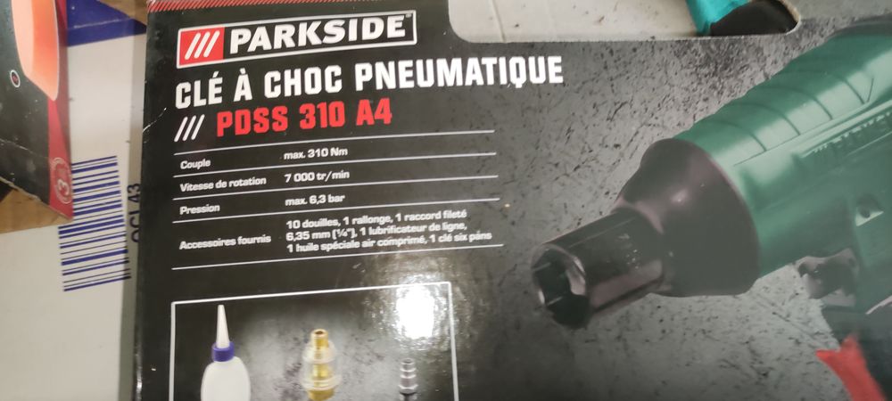   Deviseuse clé à chocs. Très bon état. Prix bas. 