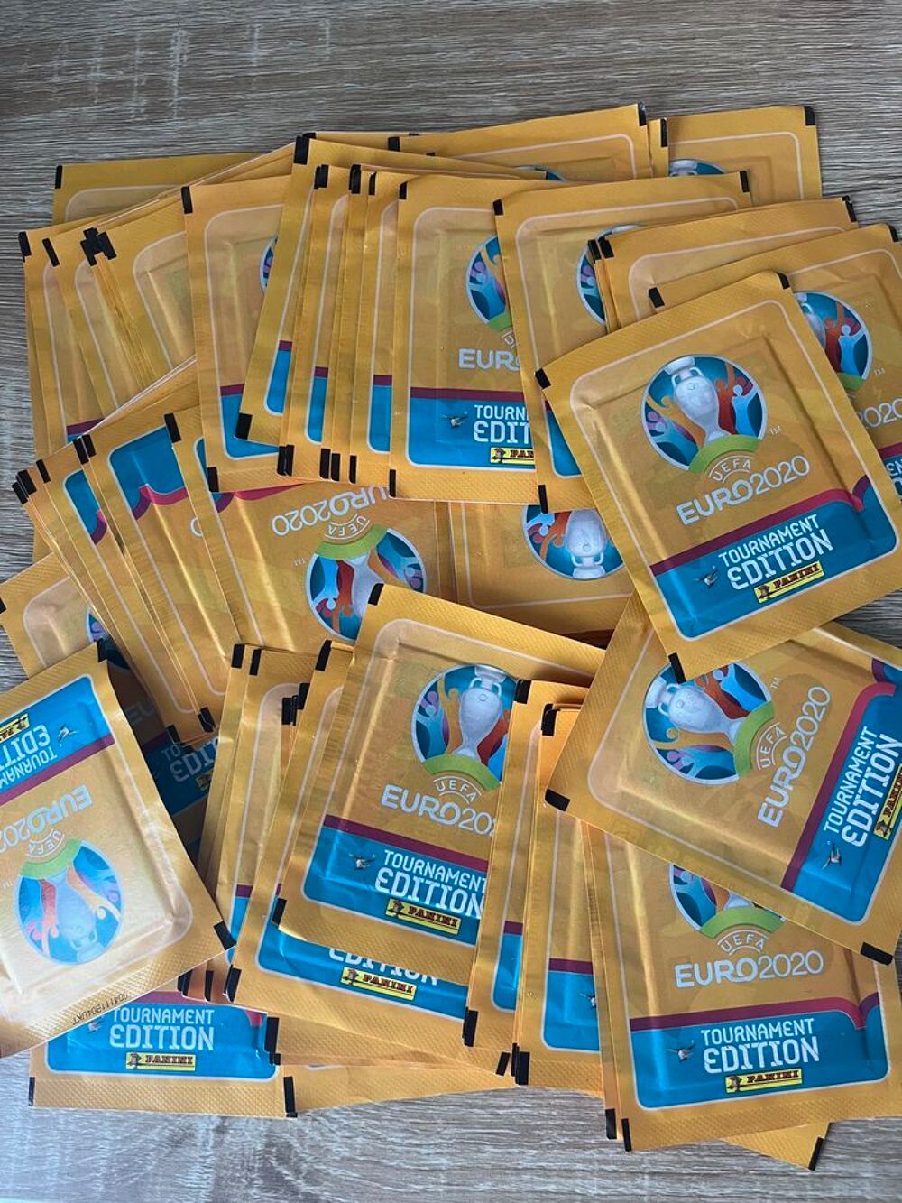 Pochette autocollants euro 2020 