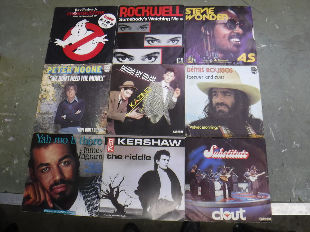 Vinyles 45T - Internationales (37 &agrave; 54) CD et vinyles