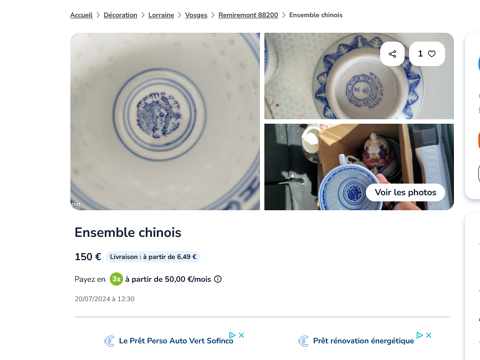 ensemble chinois 60 Remiremont (88)