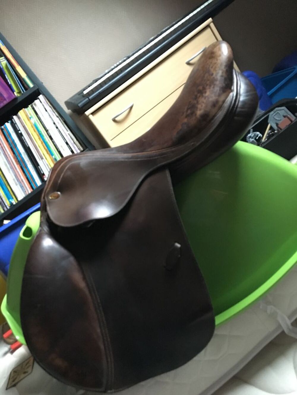 selle &Eacute;ric Thomas Gu&eacute;pard 17,5 pouces Sports