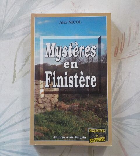 MYSTERES EN FINISTERE de Alex NICOL Enqu�tes & Suspense 3 Bubry (56)
