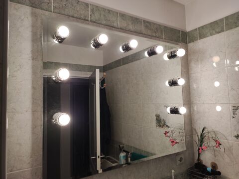 Miroir mural clair pour salle de bain 120 Nice (06)