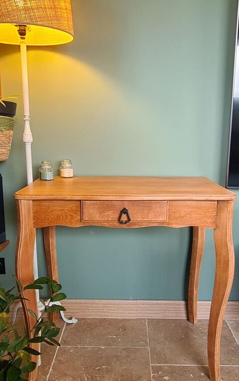 Bureau bois massif 160 Boutenac (11)