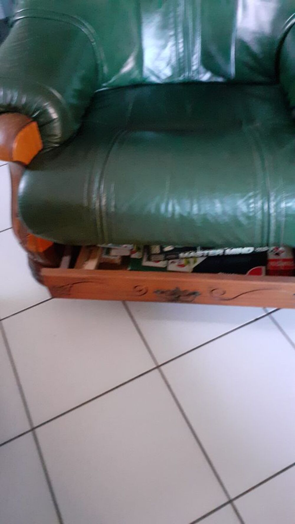 2 fauteuils cuir Meubles