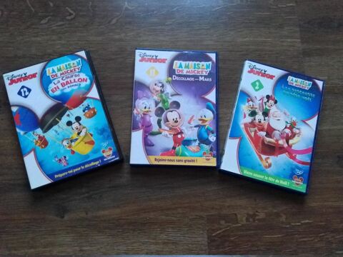 Lot de 3 DVD pour enfants Mickey n2, 11 et 12 5 Aurillac (15)