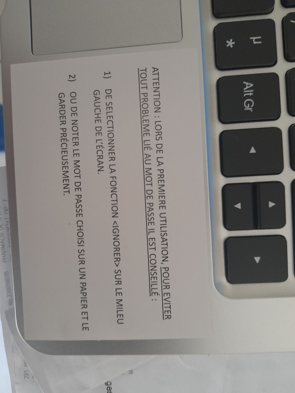 Ordinateur portable Matériel informatique