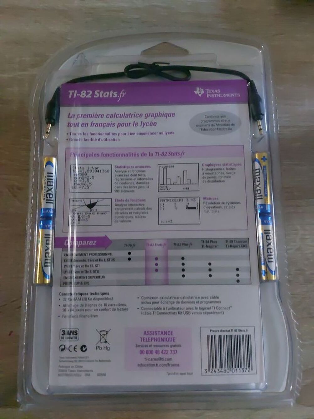 Calculatrice Graphique Ti-82 Stats. Matériel informatique