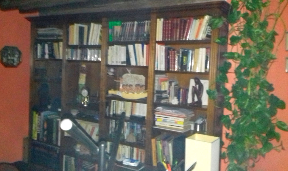 Biblioth&egrave;que merisier massif Meubles