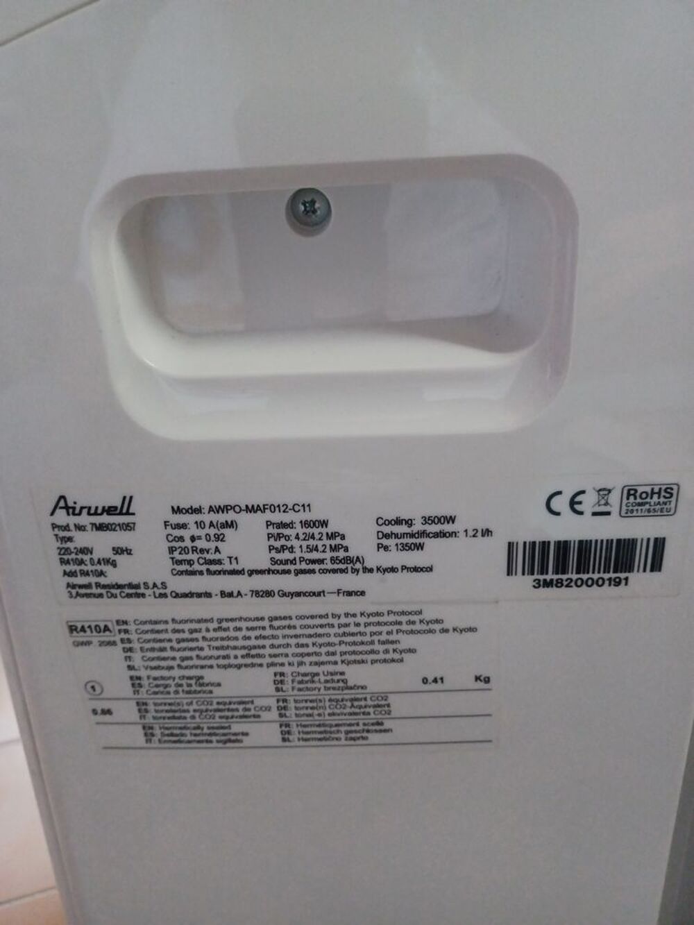 Climatisation mobile Electroménager