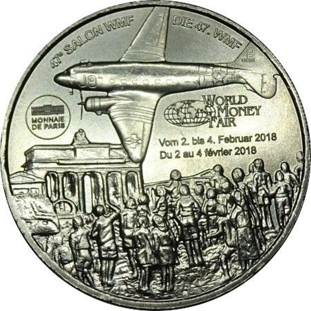 M&eacute;daille World Money fair 2018 Monnaie de Paris 