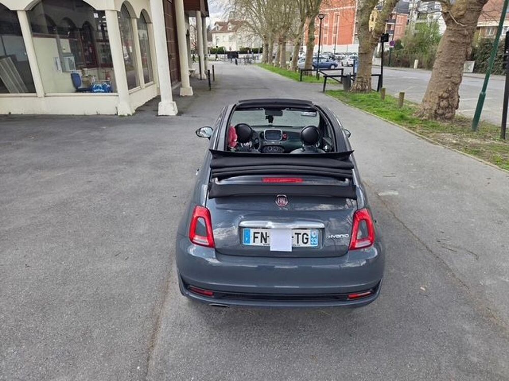 500 C 500C 1.0 70 ch Hybride BSG S/S Rockstar 2020 occasion 93220 Gagny