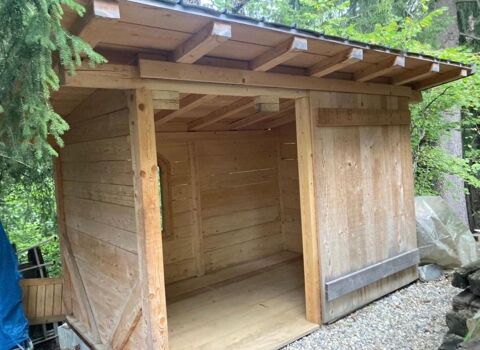Abri de jardin/Mazot savoyard en bois massif ? trs bon tat 5500 Megve (74)