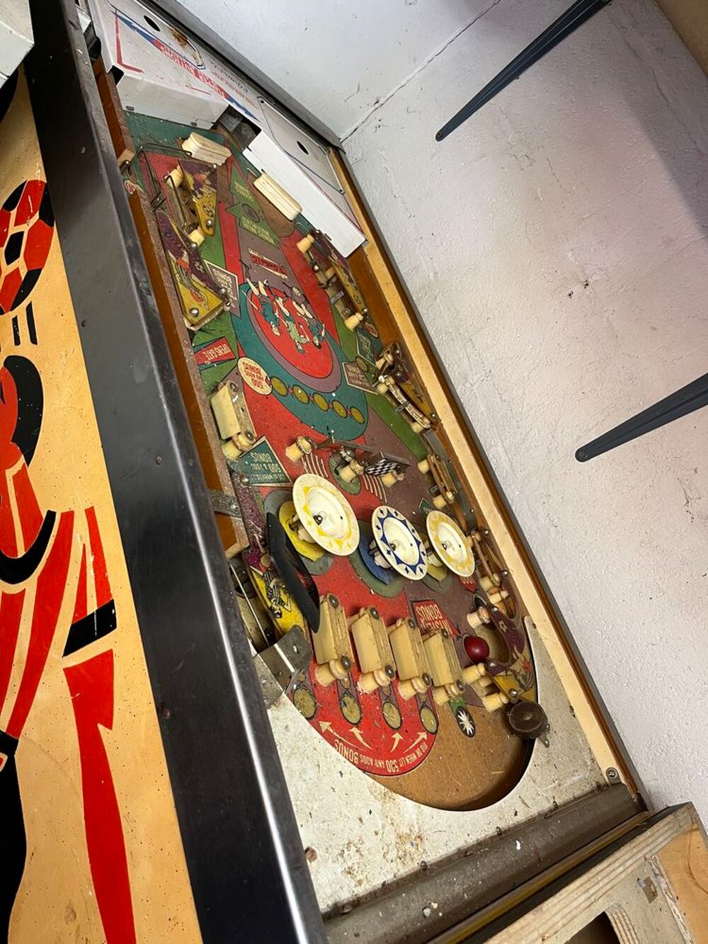 Flipper super soccer 1970 gottlieb 1970 Jeux / jouets
