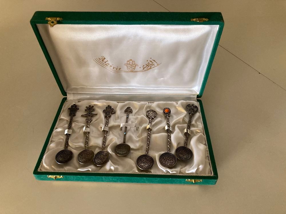 Coffret 7 petites cuill&egrave;res Cuisine