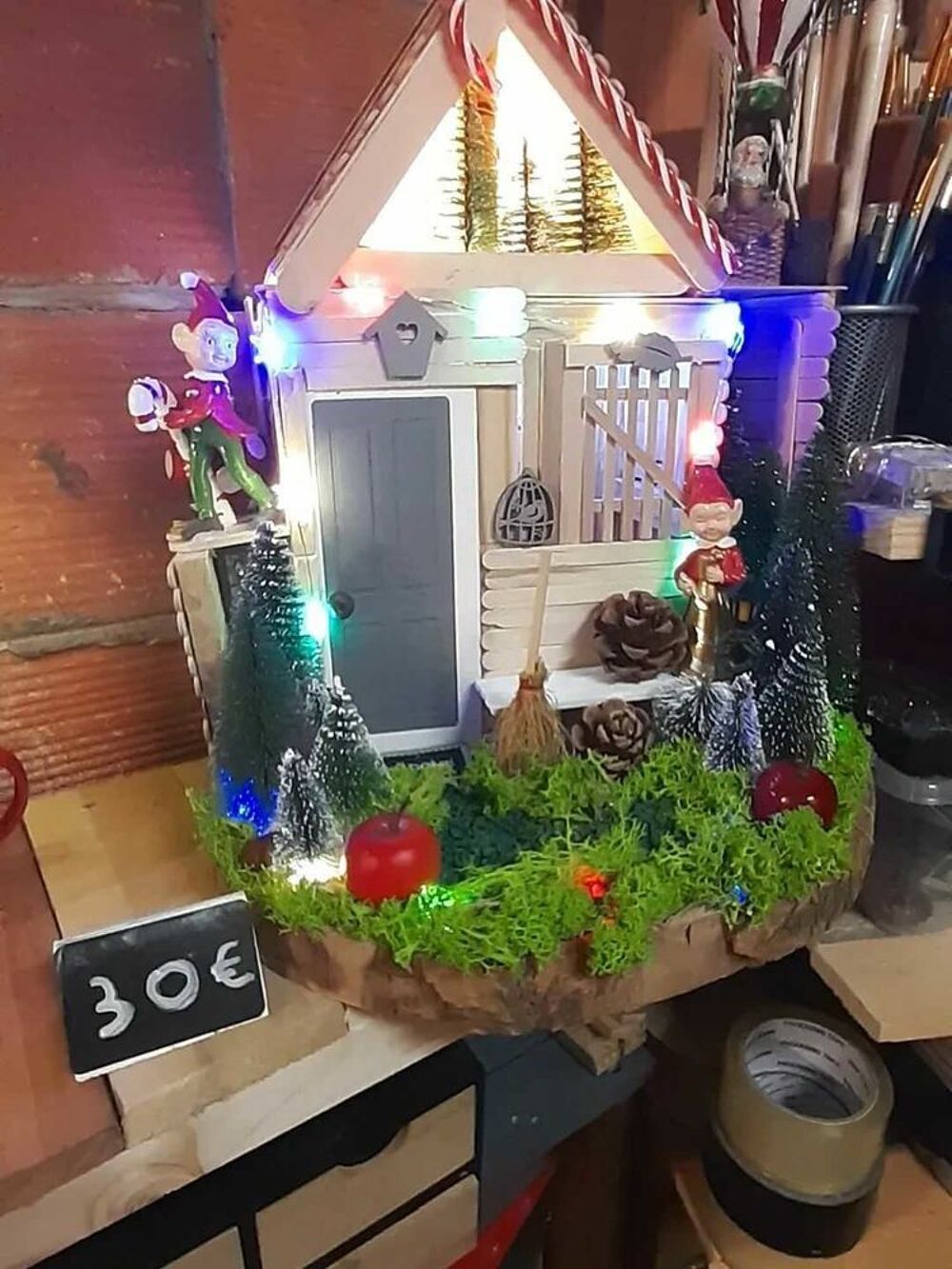 chalet d&eacute;coratif D�coration