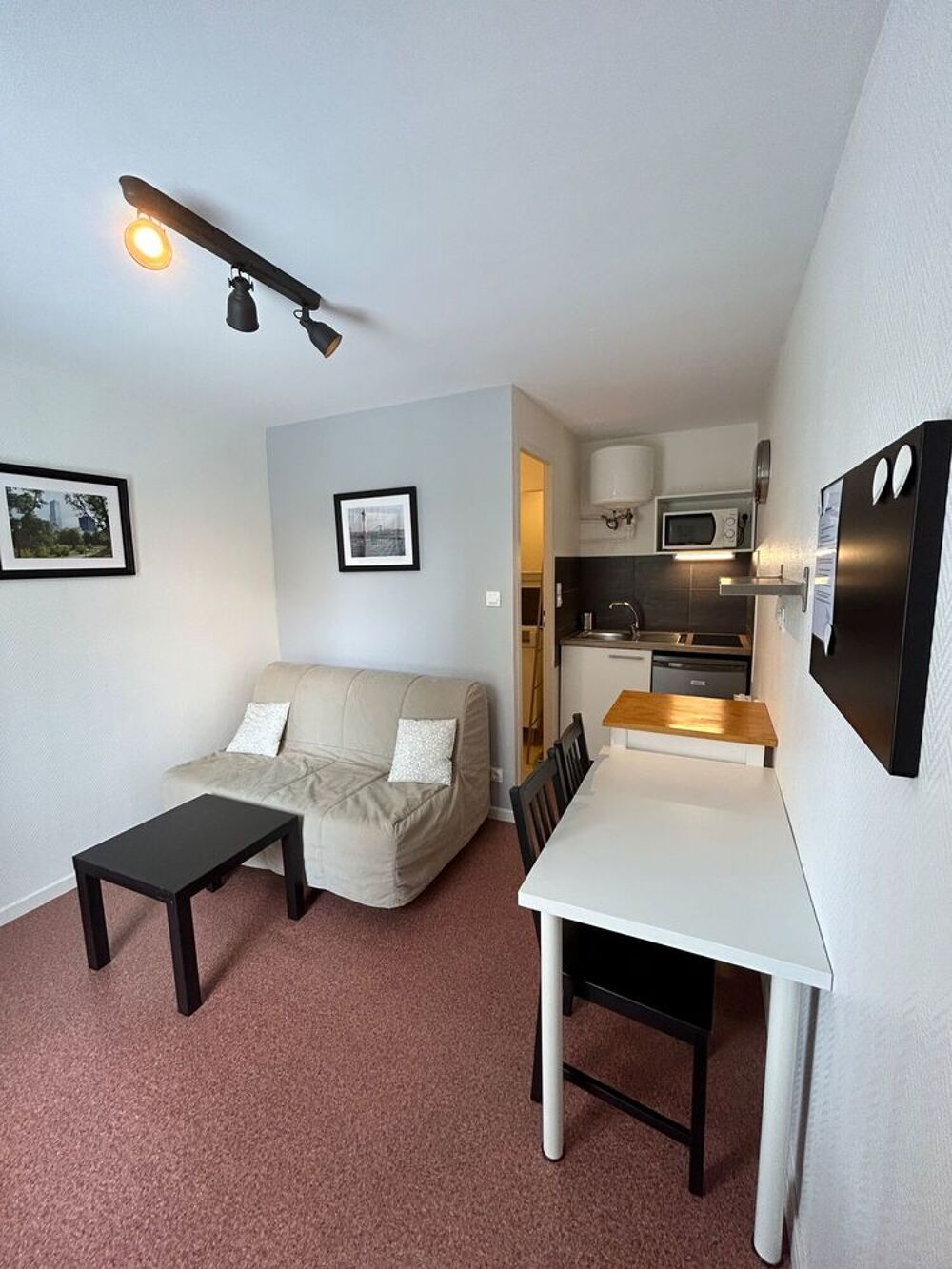 Location Appartement Studio-équipé:  Prix Tout Compris (EDF, Eau, Chauffage, Inte Poitiers