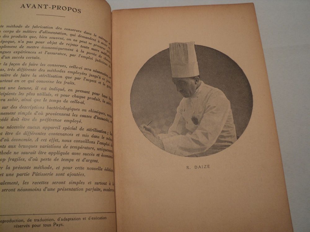 Livre Conserves M&eacute;nag&egrave;res La Cuisine et la P&acirc;tisserie Daize Livres et BD