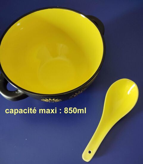 Bol de type asiatique pour soupes, sauces, vinaigrettes.... Pontoise (95)