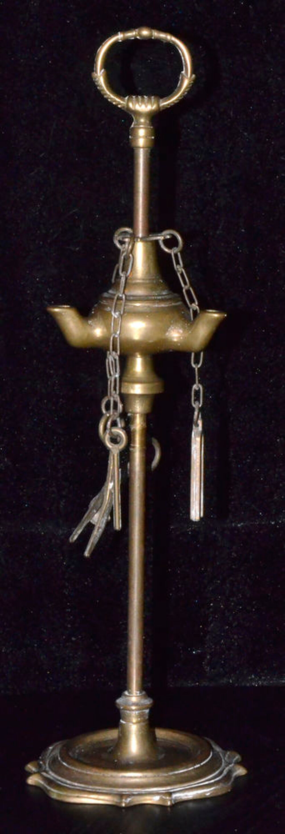Lampe florentine 3 becs 
