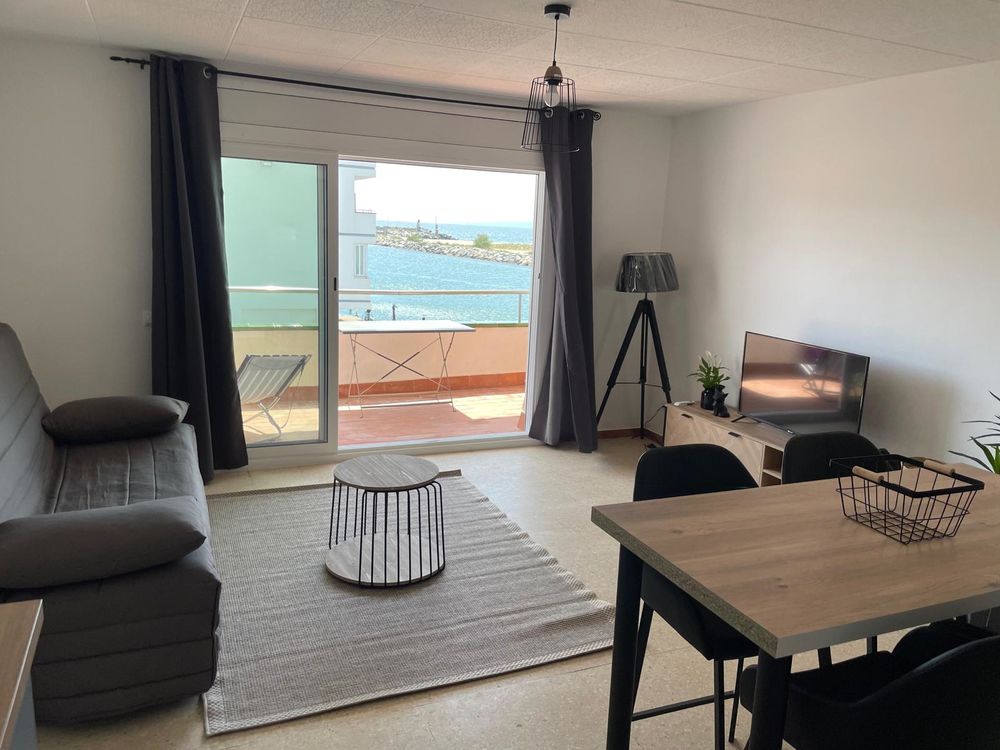   Bel appart vue mer, climatisation, wifi, parking Espagne, ROSAS