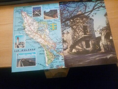 LOT DEUX CARTES POSTALES COULEUR ILE D OLERON 5 Levainville (28)