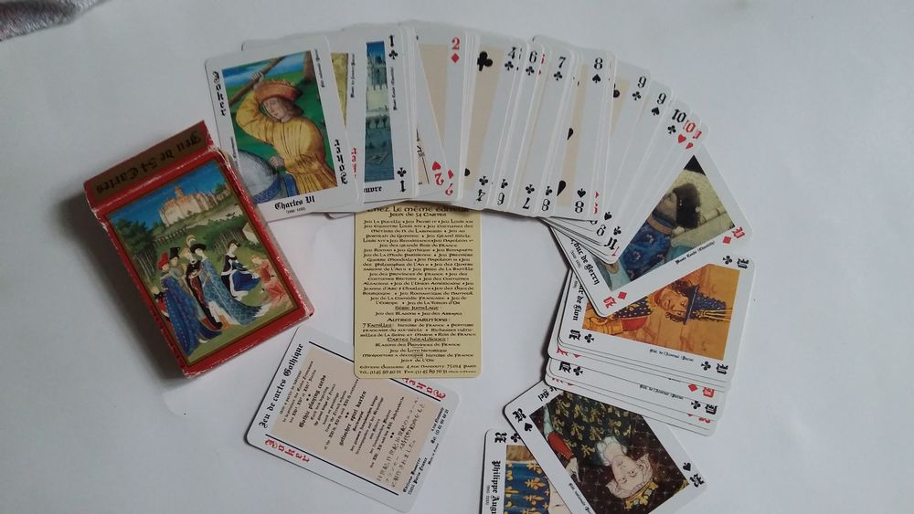 Jeu de cartes Dusserre : Jeu Gothique 