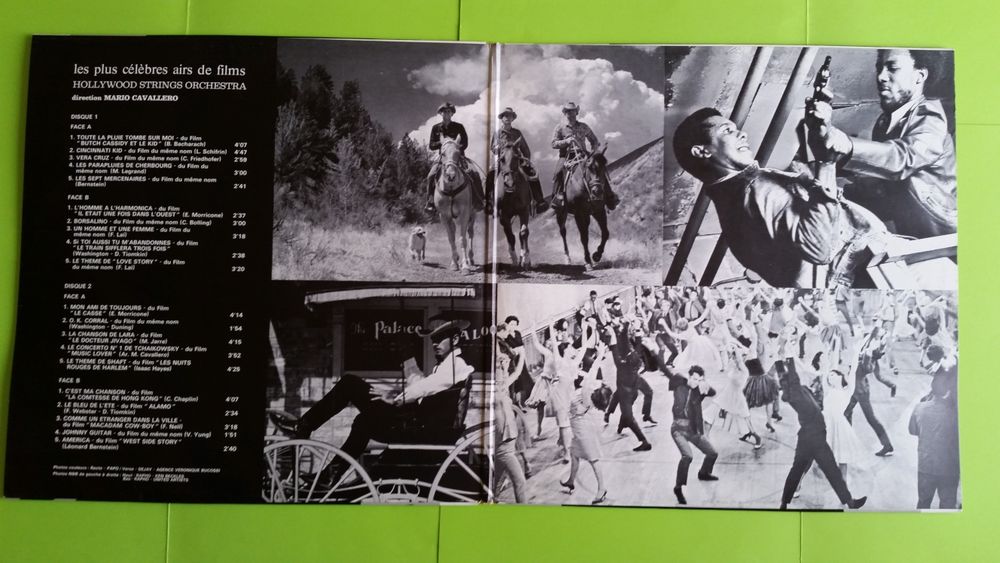 LES PLUS C&Eacute;L&Egrave;BRES AIRS DE FILMS CD et vinyles