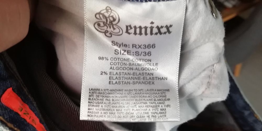 Short en jean Remixx Vêtements