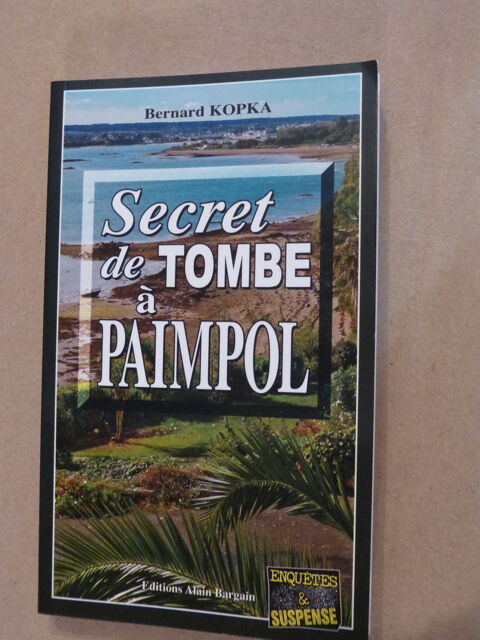 SECRET DE TOMBE A PAIMPOL  roman policier  BRETON BARGAIN 4 Brest (29)