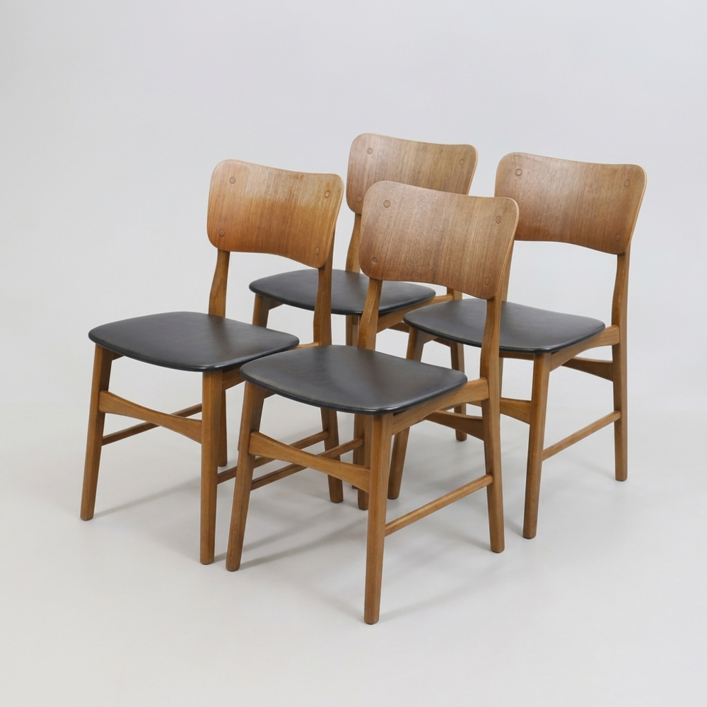 Chaise scandinave en teck par Kofod Larsen Meubles