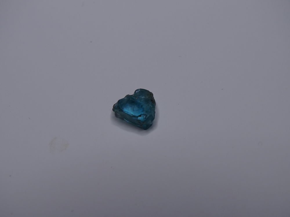 Cristal d'Apatite vert / bleu gemme naturelle brute Madagasc 